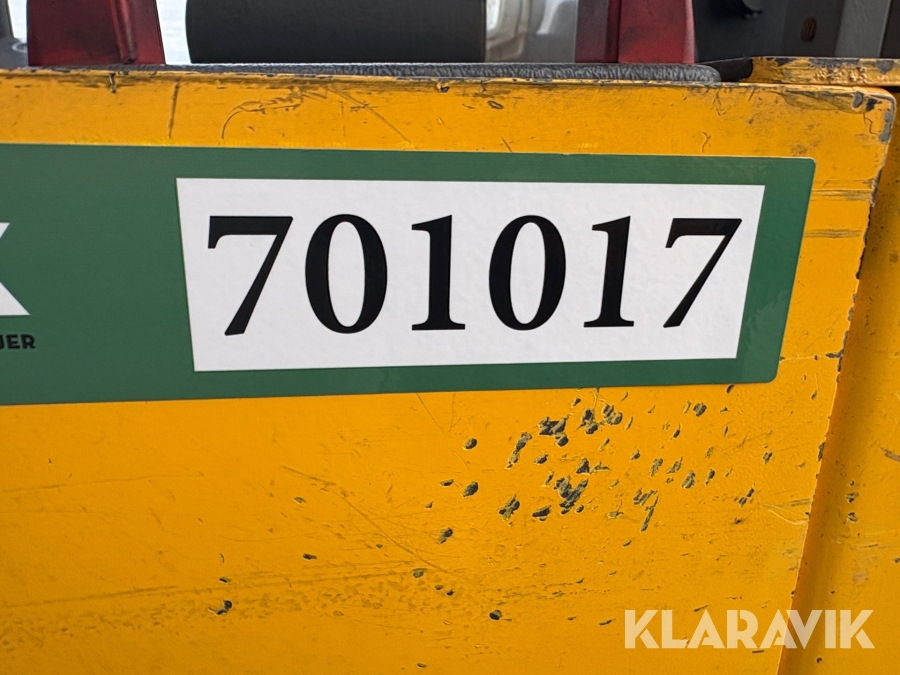 Truck / sideloader Atlet X/200 STFV SN 320 - med ekstra lange gaffler