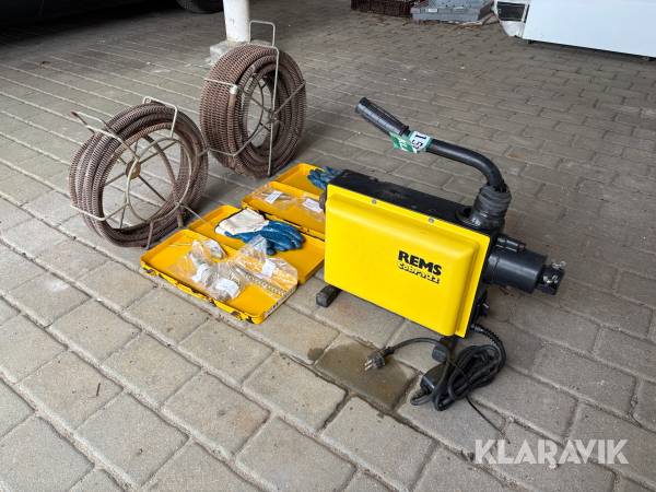 Elektrisk rørrensemaskine Rems Cobra 22