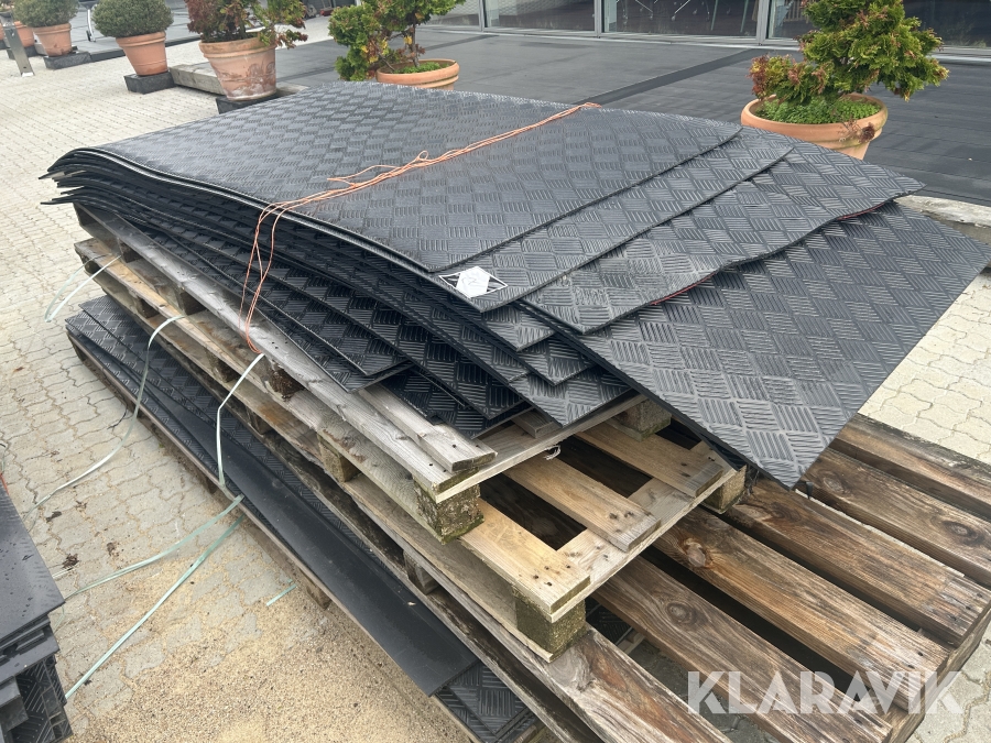 Køreplader 3 meter, 35stk 2. sortering