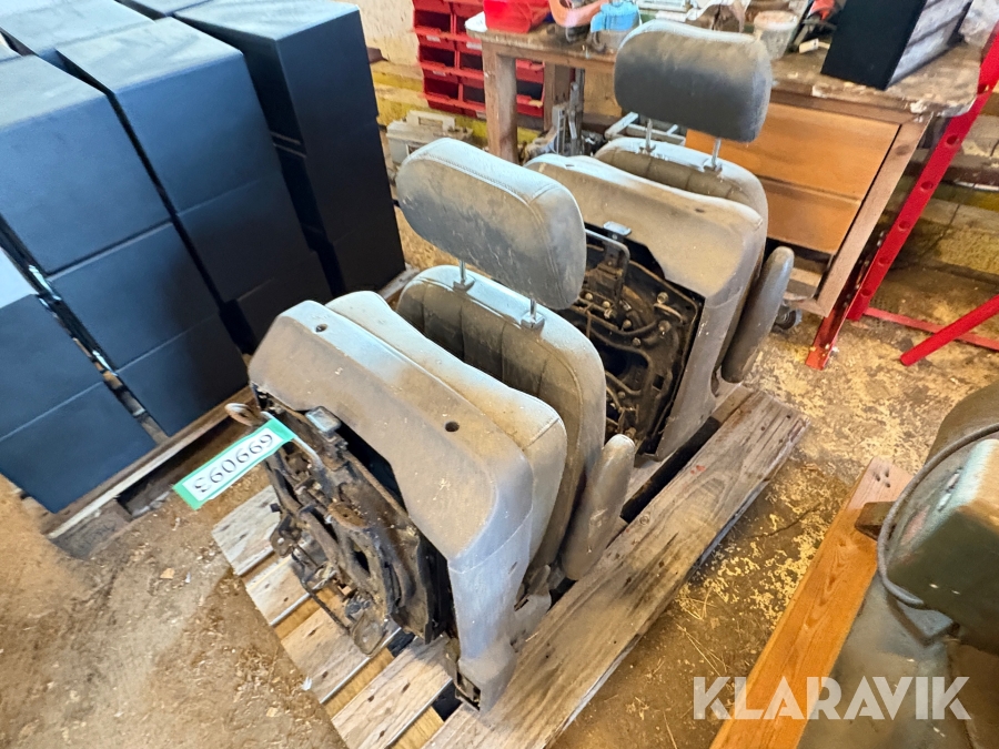 Lastbil sæder 2 styk