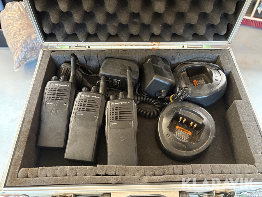 Walkie talkie Motorola GP340 sæt