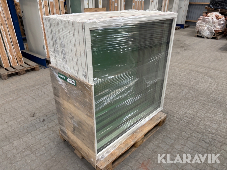 3-lags vinduer NordDan VI12-C - 4 styk