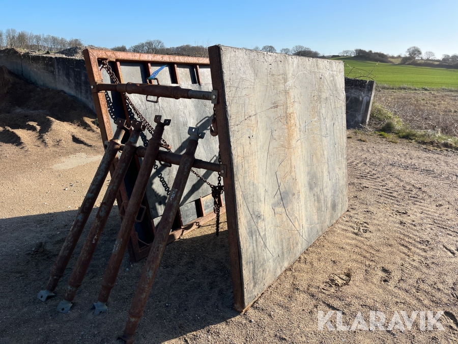 Gravekasse letvægt Stenger