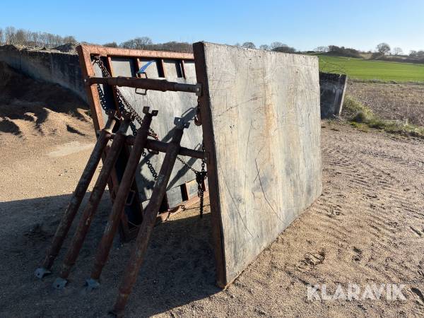 Gravekasse letvægt Stenger