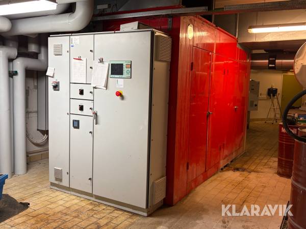 Kraftvarmeanlæg Nissen NET 230E / NPM 210 210kW / 150 kW