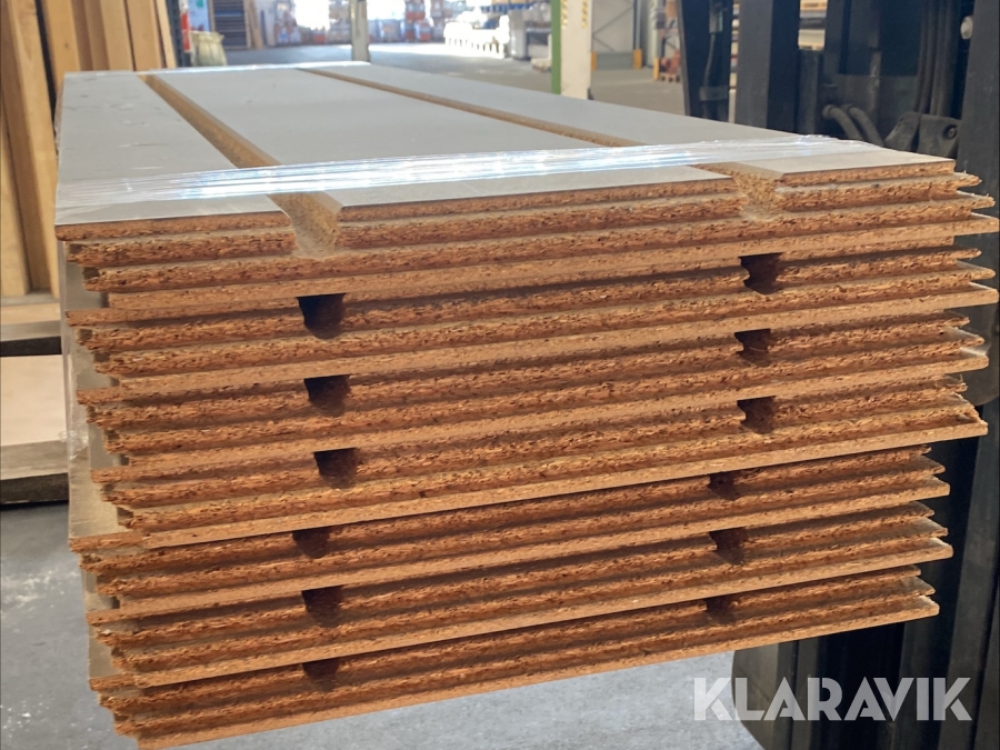 Thermo gulvspånplader 7 styk - 38 mm - 48x180 cm
