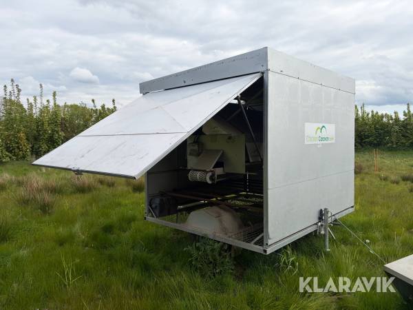 Mobilt hønsehus Chicken Caravan ChickenMaster - med solceller
