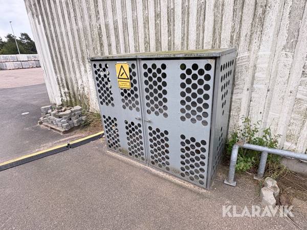 Skab til gasflasker