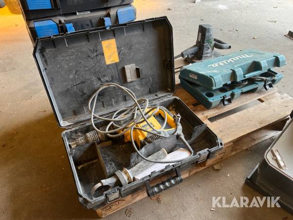 Diverse værktøj Sortimo/makita/DeWalt