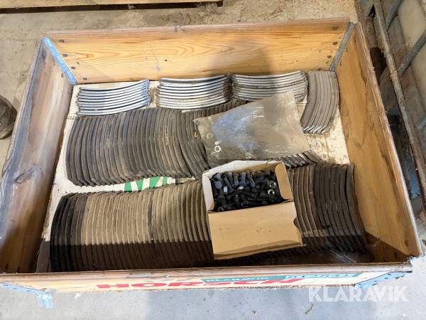 Spidser til harve - 36x215 - 100 styk 8mm - 30 styk 6mm