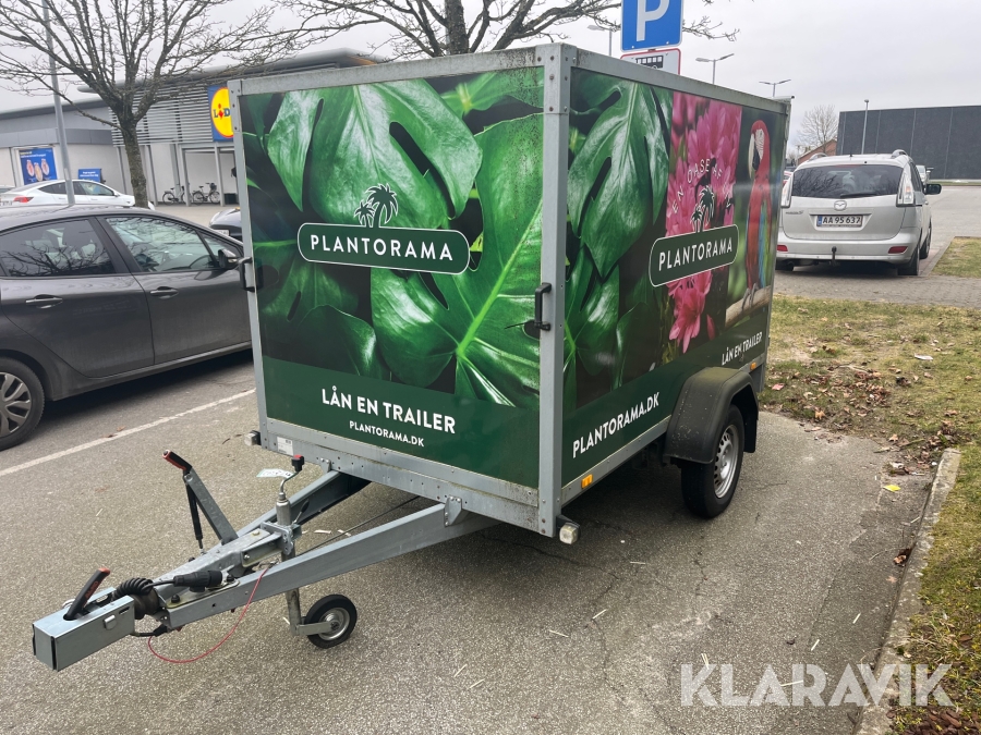 Lukket trailer Brenderup C05