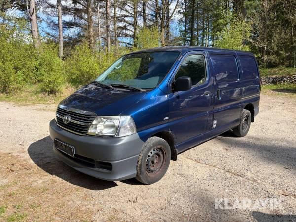 Varebil Toyota Hiace 2.5