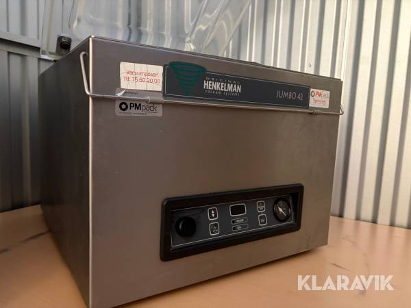 Vakuumpakker Henkelman Jumbo 42 professionel kammervakuummaskine