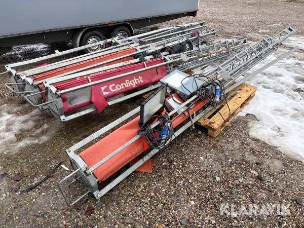 Teleskop lysmaster Conlight 10 4 styk á 10m