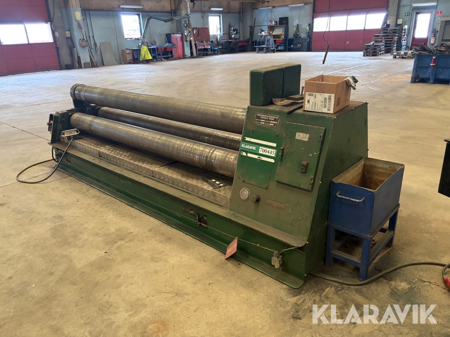 Pladevalse Hässleholms Mekaniska AB PS 205 3-valset