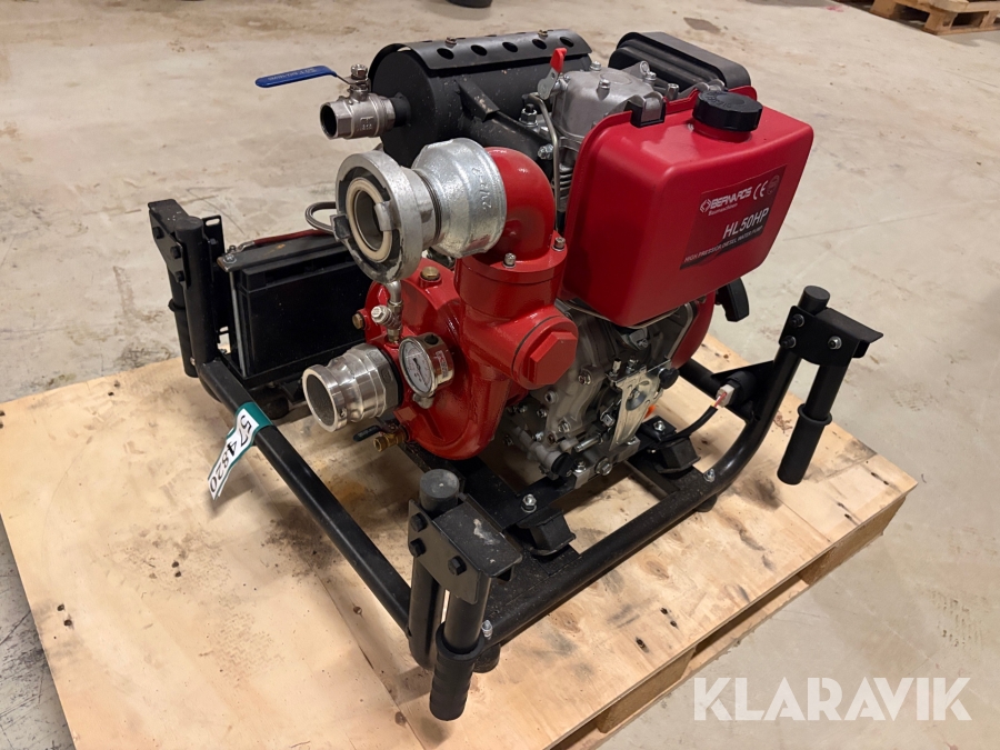 Pumpe Bernards HL50HP til grundvandssænkning