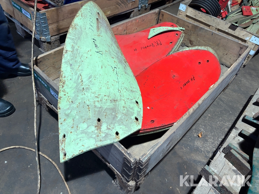 Muldplader Vogel og Noot 13 styk