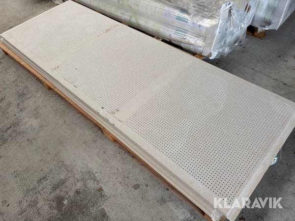 Gips akustikplader 9 styk
