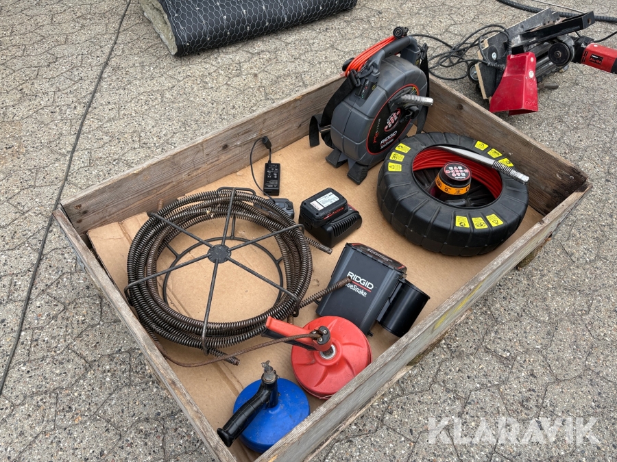 Kloakkamera Ridgid SeeSnake mikroReel med tilbehør