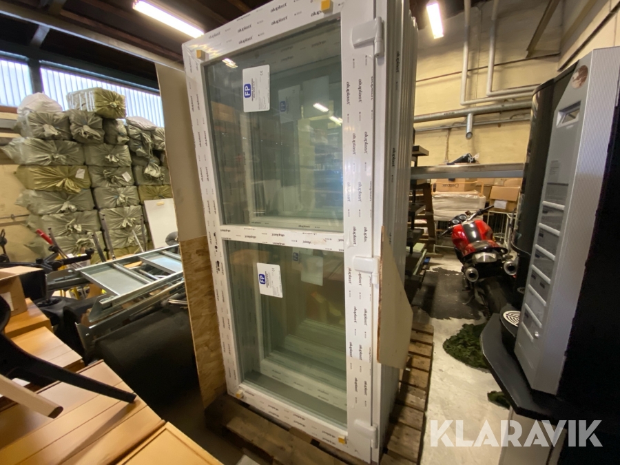 Døre FP Alu-glas 6 styk