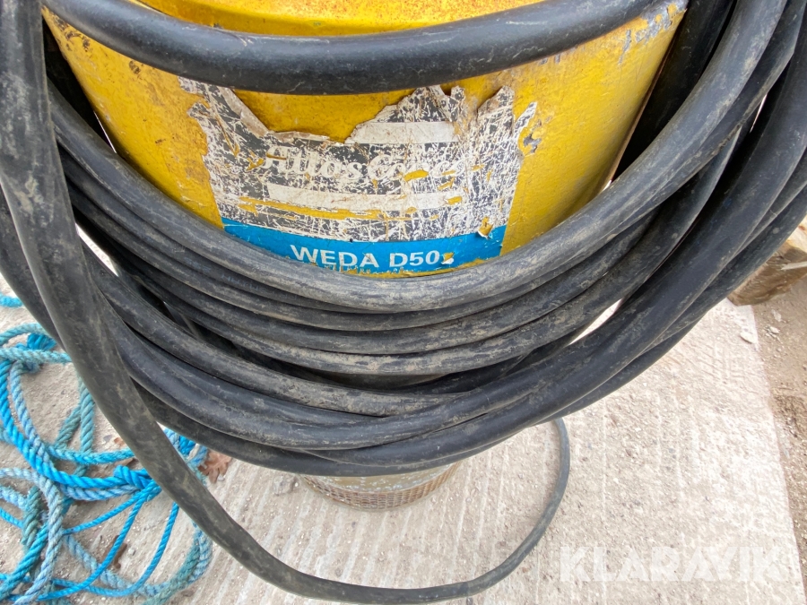 Dykpumpe Weda-Line D50N, Holbæk, Klaravik auktioner