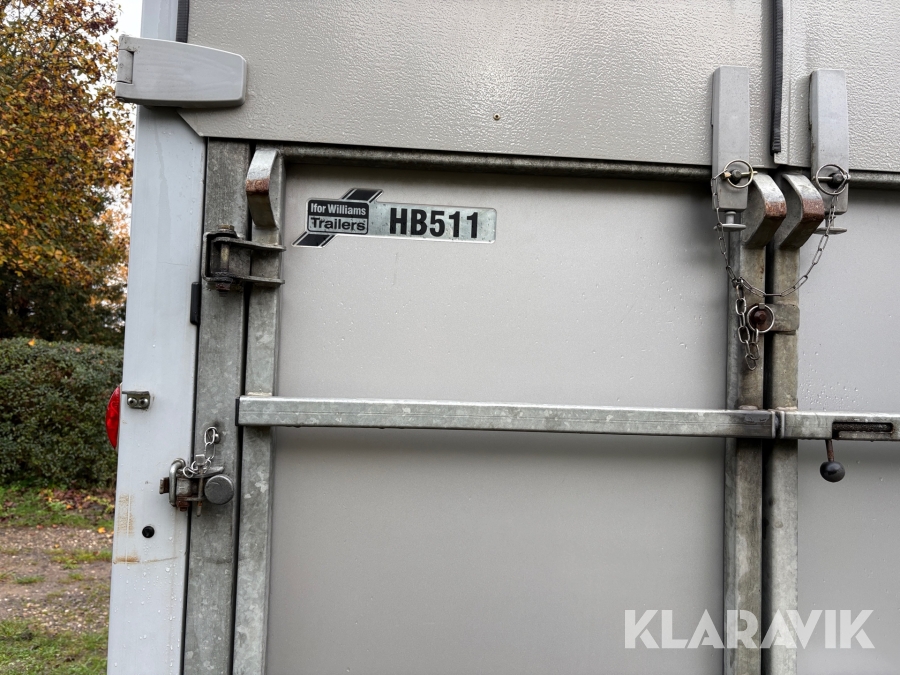 Trailer Ifor Williams HB511