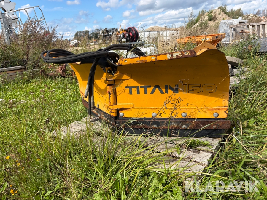 Hydraulisk sneplov Stiga Titan 150 / VPLS 15