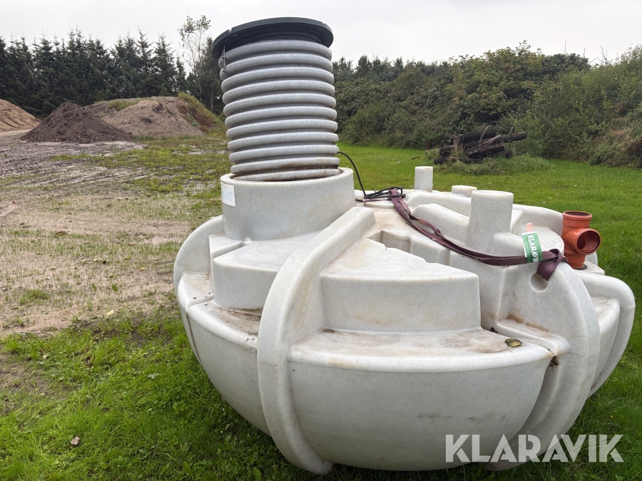 Septitank Water Care 2,3 m3 - godkendt efter gældende regler