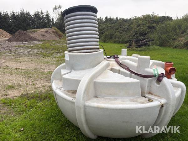 Septitank Water Care 2,3 m3 - godkendt efter gældende regler