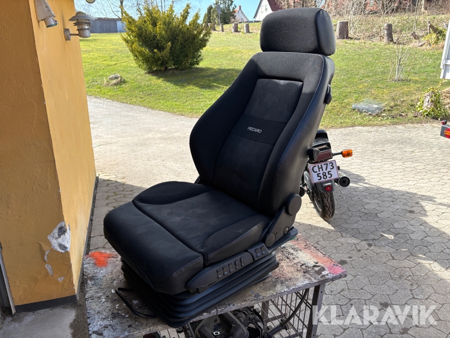 Luftaffjedret sæde Recaro