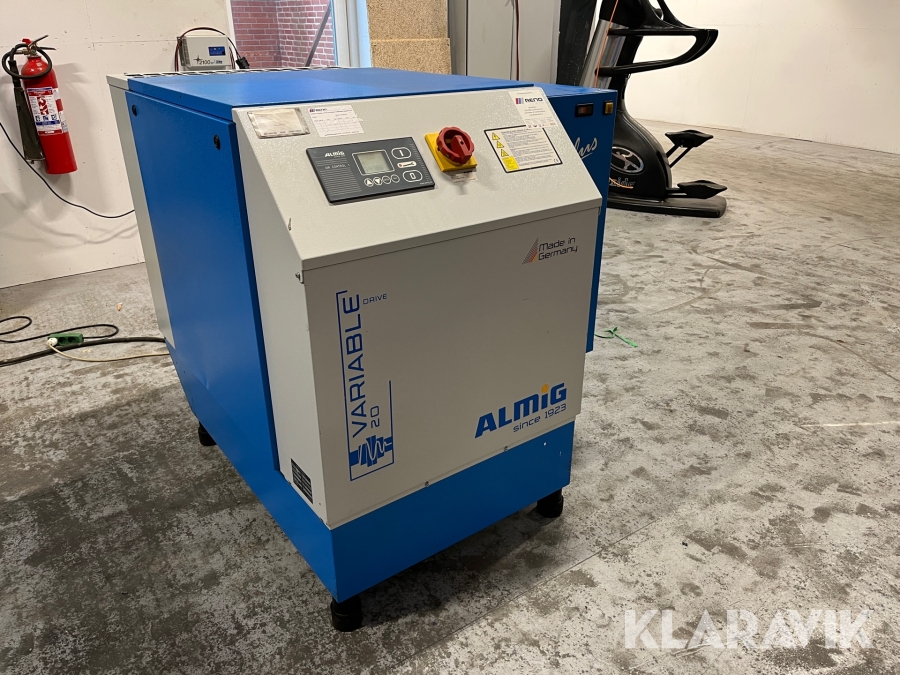 Skrue Kompressorer Almig Variable drive 20