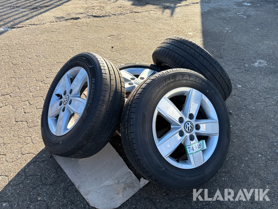 Dæk & fælge Hankook 4 styk