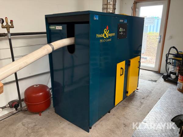 Fyringsanlæg / pillefyr P&H Energy PH 47-Central med snegl