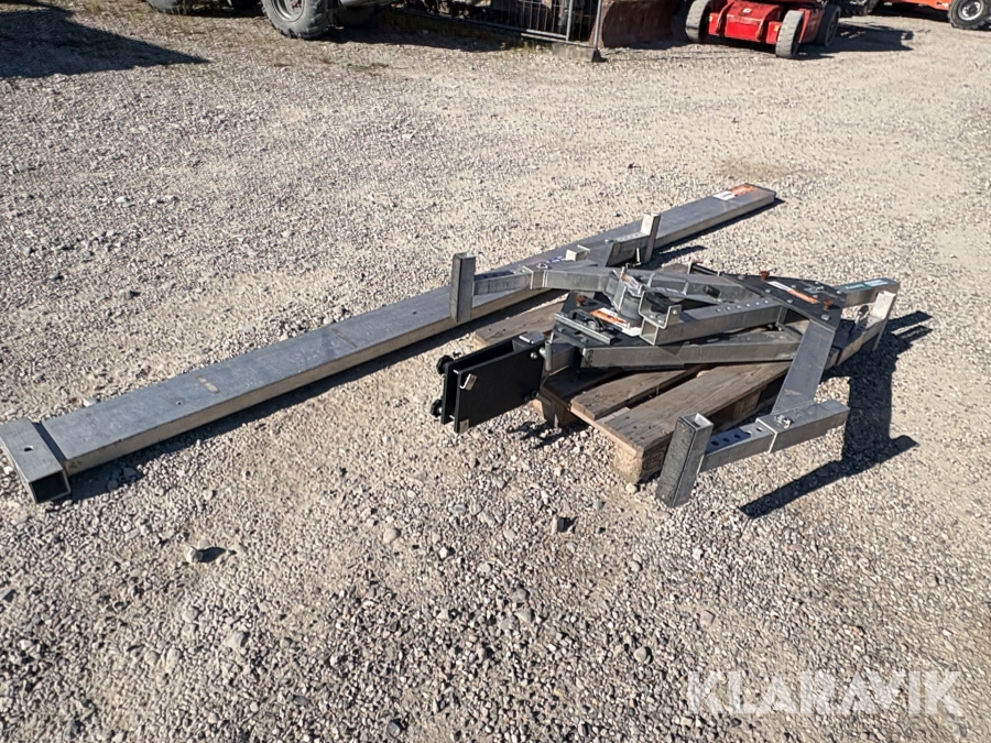 Løbekat Fyns Kran Udstyr 1500 kg med ben uden talje