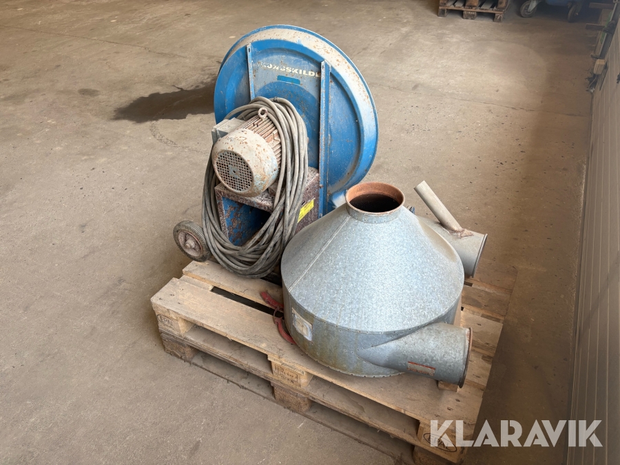 Industriblæser / centrifugalventilator Kongskilde