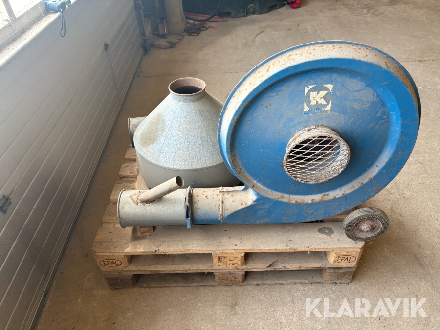 Industriblæser / centrifugalventilator Kongskilde