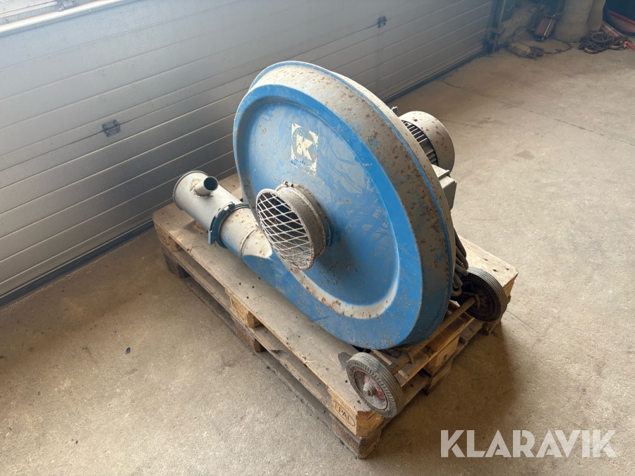 Industriblæser / centrifugalventilator Kongskilde