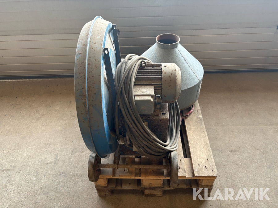 Industriblæser / centrifugalventilator Kongskilde
