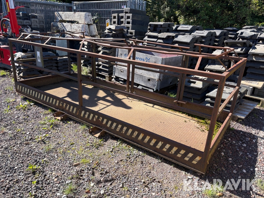 Redskabskurv 350cm bredde