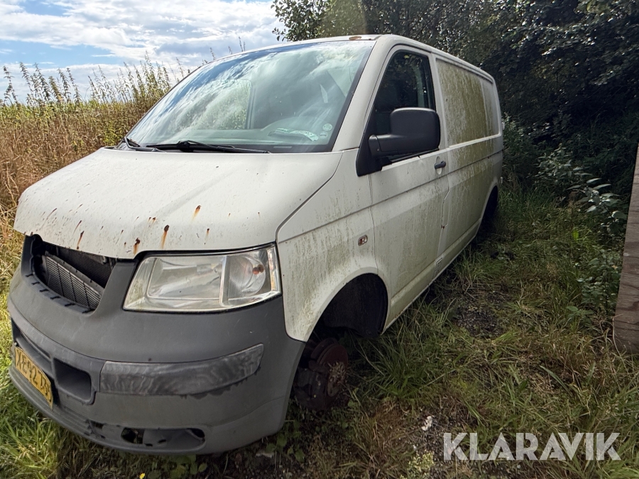 Varebil Volkswagen Kassevogn 1,9 tdi T 5
