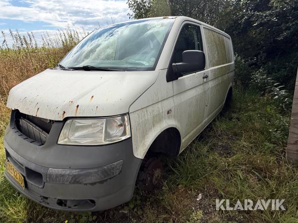 Varebil Volkswagen Kassevogn 1,9 tdi T 5