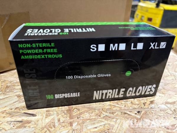 Nitrilhandsker tykke størrelse L og XL 20 kasser af hver