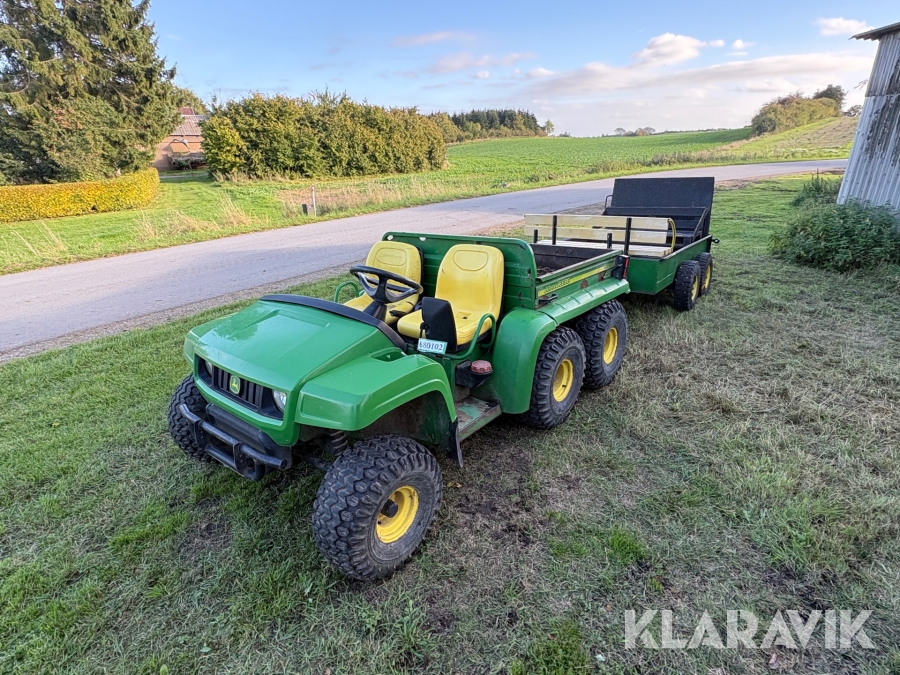 UTV John Deere TH 6x4 med anhænger