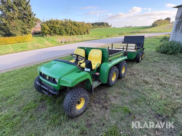 UTV John Deere TH 6x4 med anhænger