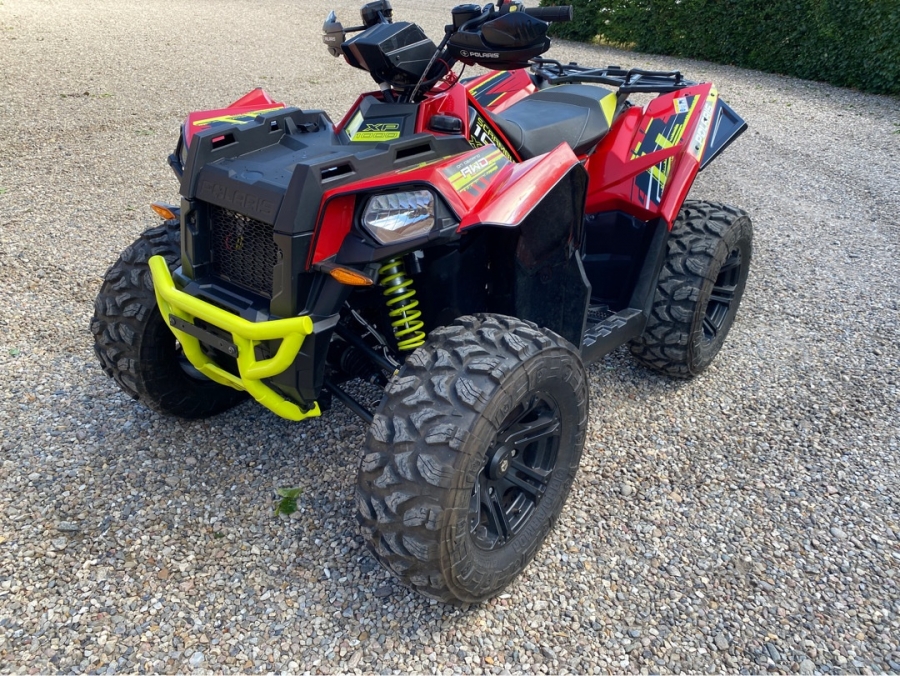 ATV 4x4 1000 ccm med traktor plader