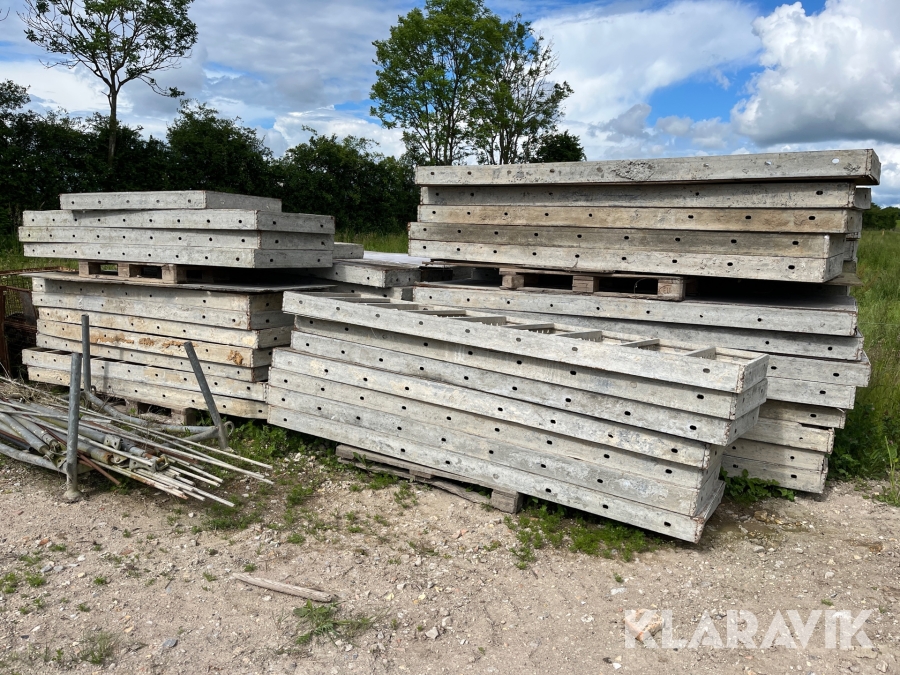 Betonforskalling Ca. 60 Styk plader