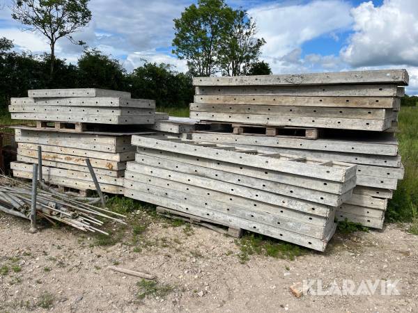 Betonforskalling Ca. 60 Styk plader