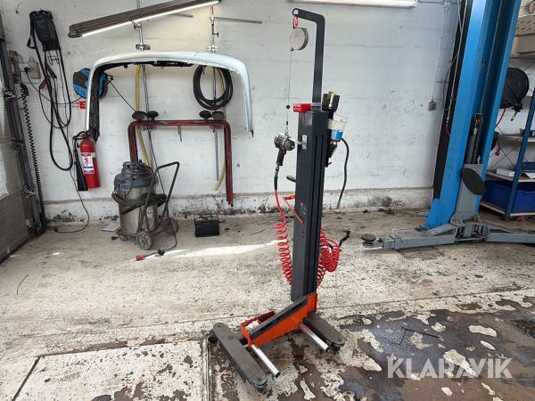 Hjulløfter og værktøj JL Technics, Tecna, Würth EL50, Balancer 9312 og DSS 1/2” Premium Power