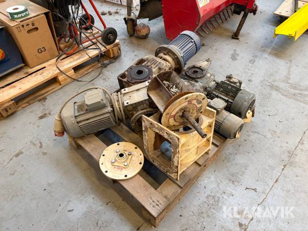 Gear motorer Elektrim + MT motor 4 enheder
