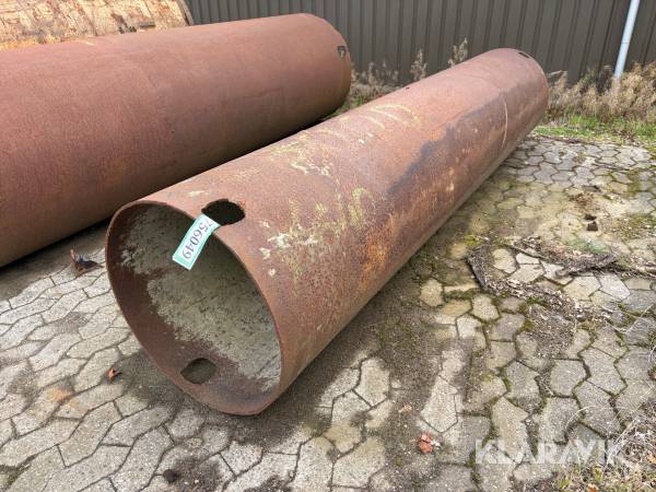 Casing jern rør 3000x670mm 1 styk